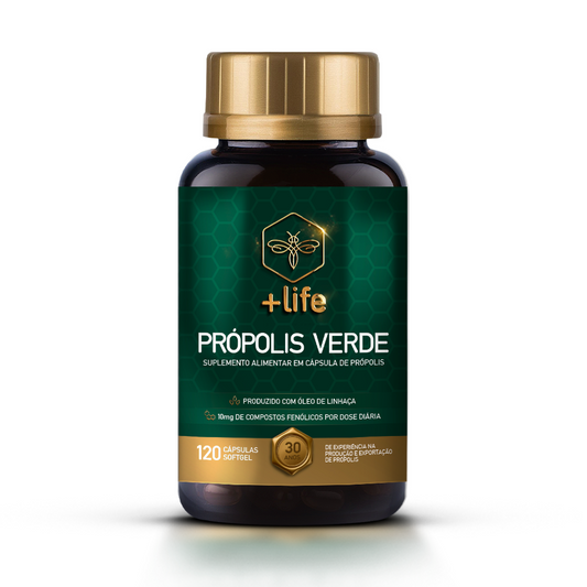 Própolis Verde SoftGel - 1 Frasco com 120 Cápsulas