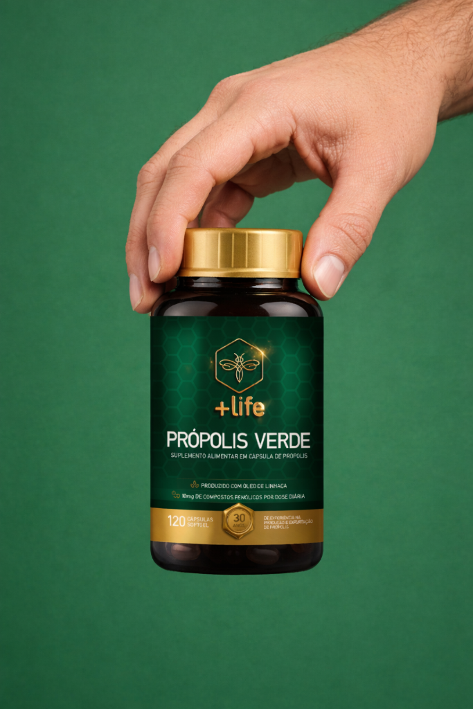 Própolis Verde SoftGel - 6 Frascos com 120 Cápsulas
